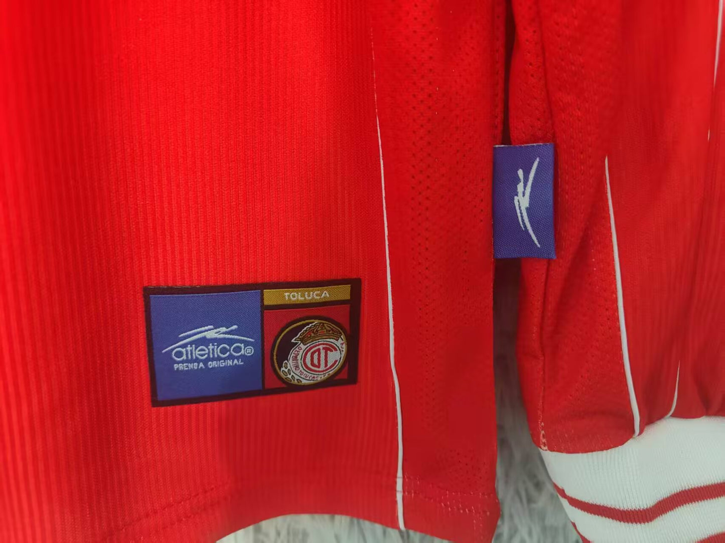 Retro Toluca 1999/2000 Home Football Jersey