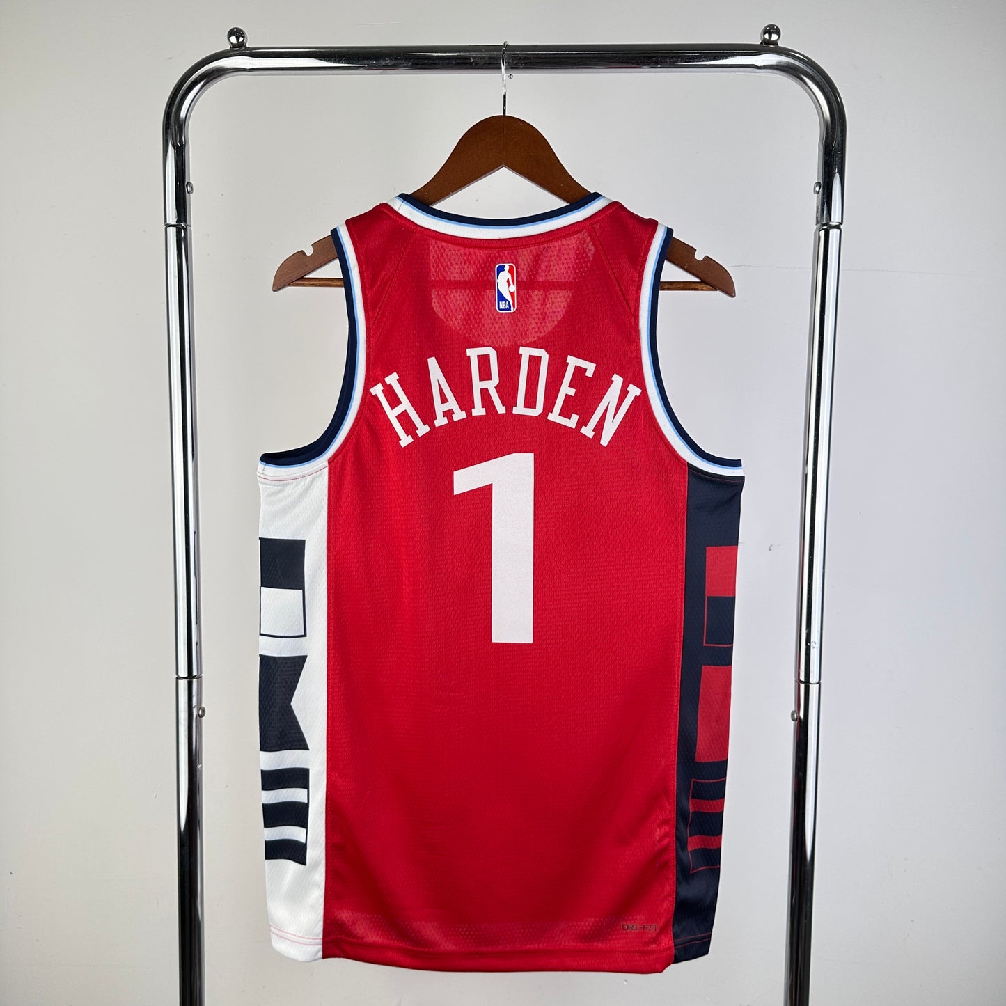 Los Angeles Clippers Red #1 HARDEN NBA Season Jerseys 2025