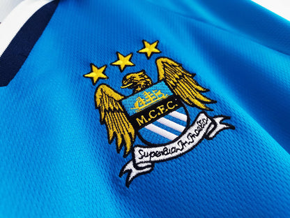 Retro Manchester city 1997/1999 Home Football Jersey