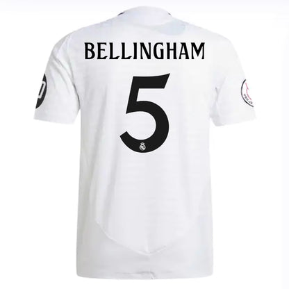 Real Madrid 2024/2025 Home Player Version Football Jersey