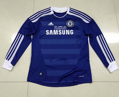 Retro Chelsea 2011/2012 Home Long Sleeve Football Jersey