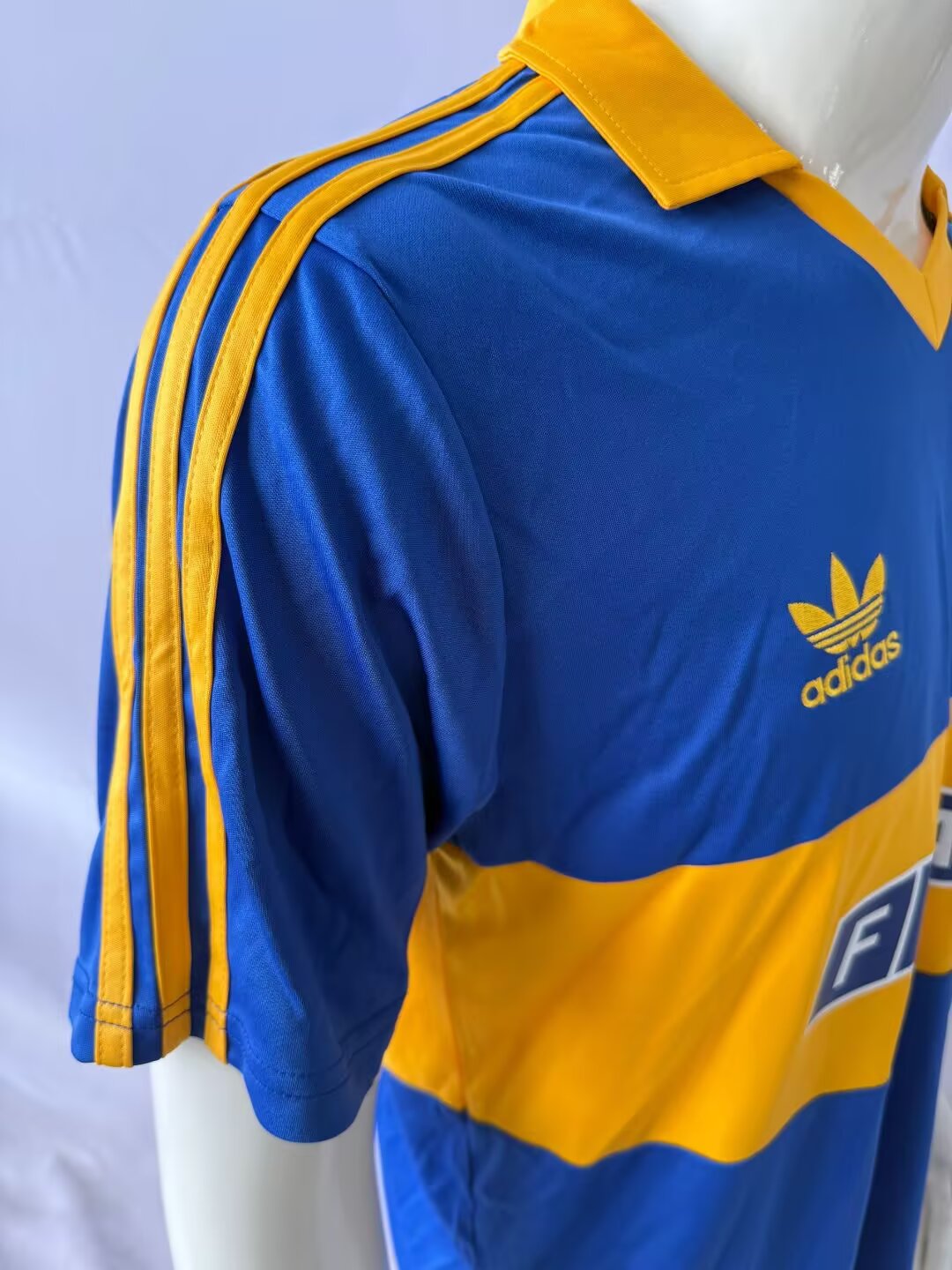 Retro Boca 1990/1991 Home Fan Version Football Jersey