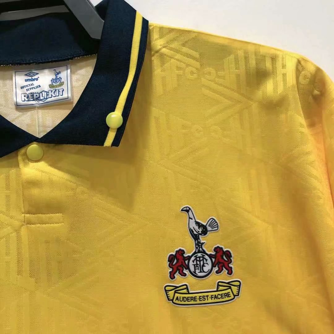 Retro Tottenham Hotspur 1992/1994 Away Football Jersey