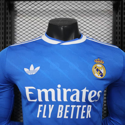Real Madrid 2025/2026 Third Away Player Version Football Jersey