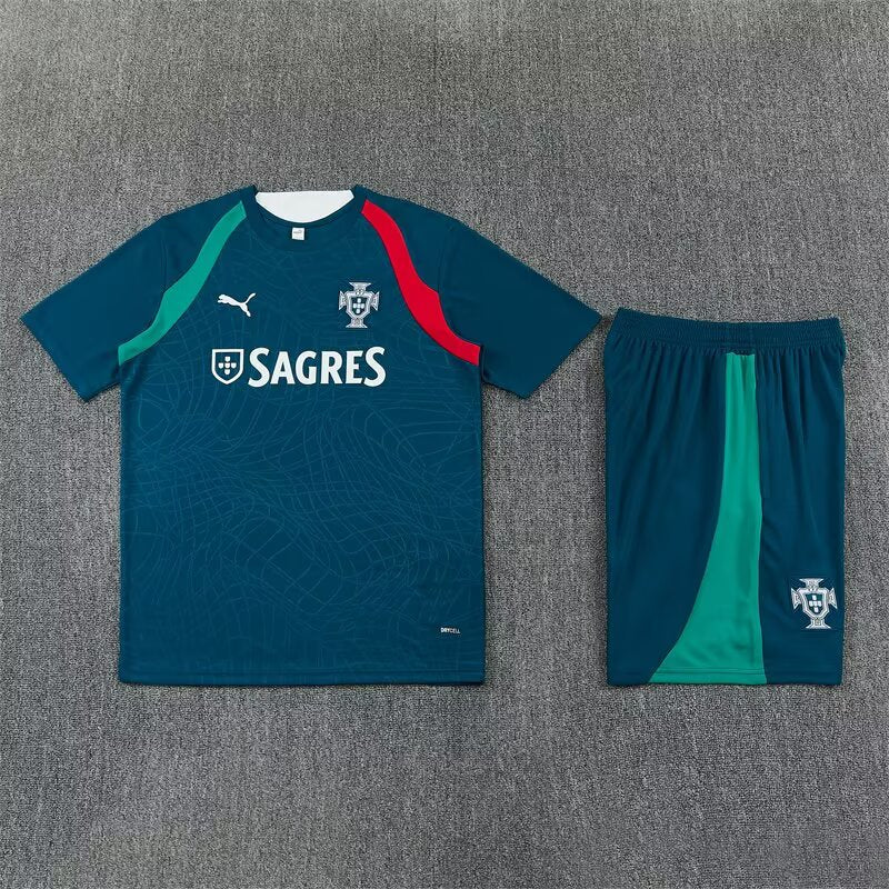Portugal Training Sets Green (Kids And Man 16-2XL) Jersey 2026-2027