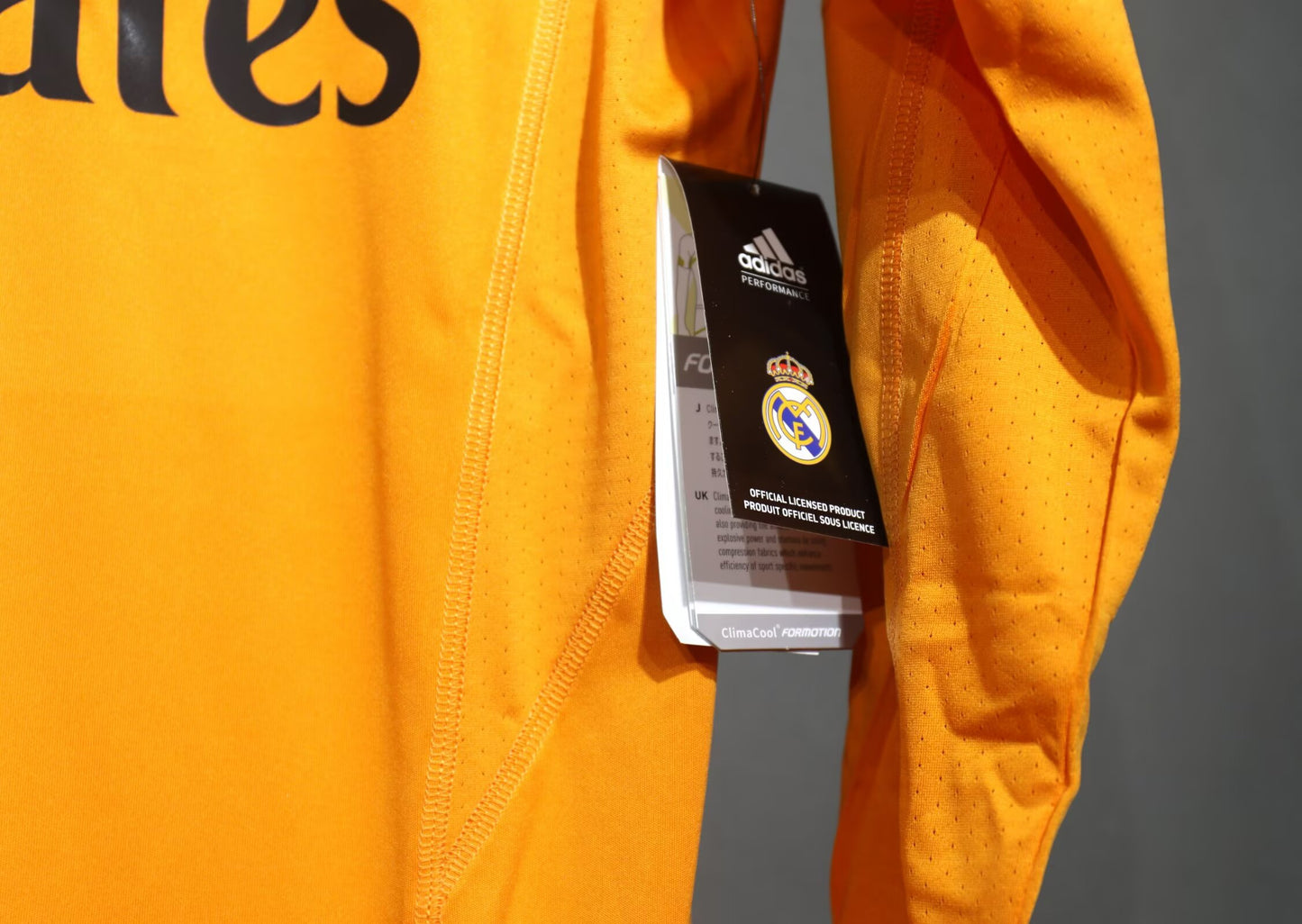 Retro real madrid 2013/2014 Third Away Long Sleeve Player Version Football Jersey