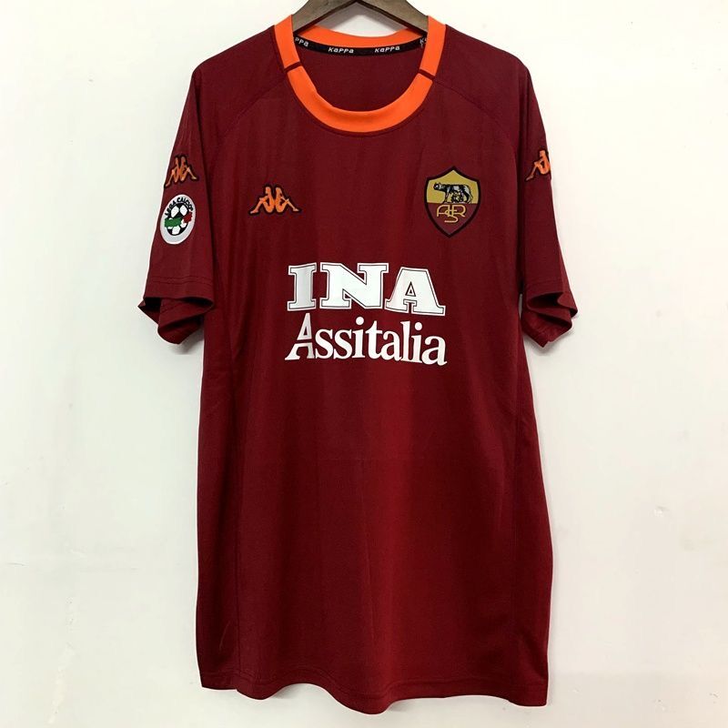Retro Roman 2000/2001 Home Football Jersey