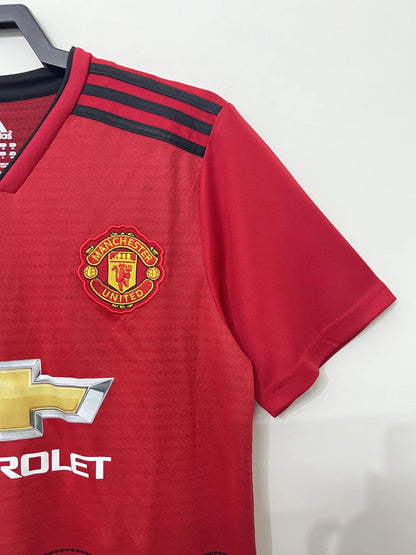 Retro Manchester united 2018/2019 Home Football Jersey
