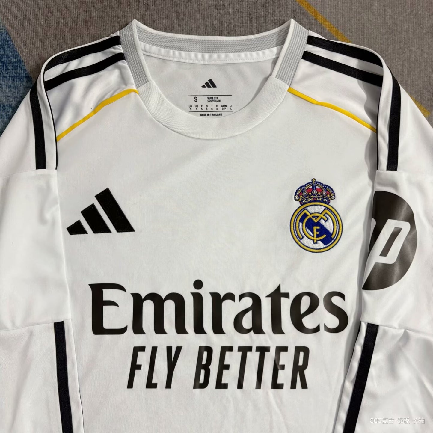Real Madrid 2025/2026 Home Fan Version Football Jersey