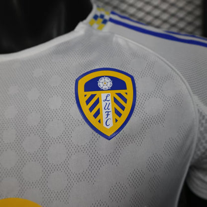 Leeds United 2025/2026 Home Player Version Football Jersey