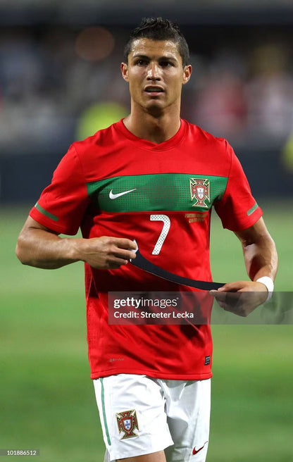 Retro Portugal 2010 Home Player Version Football Jersey