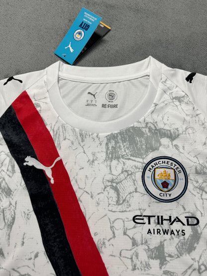 Manchester City 2025/2026 Women Fan Version Football Jersey