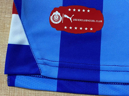 Retro chivas 2017/2018 Away Long Sleeve Football Jersey