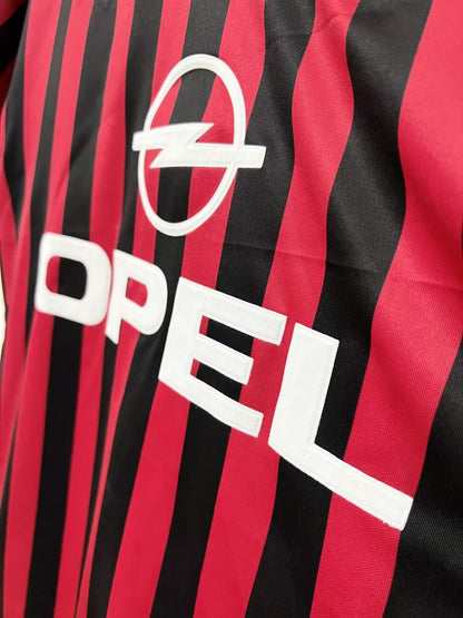 Retro AC Milan 1999/2000 Home Football Jersey