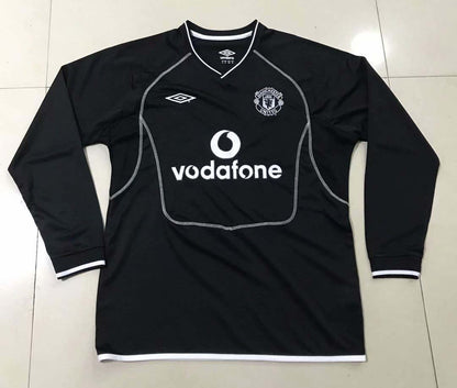 Retro Manchester united 2000 Away Long Sleeve Football Jersey