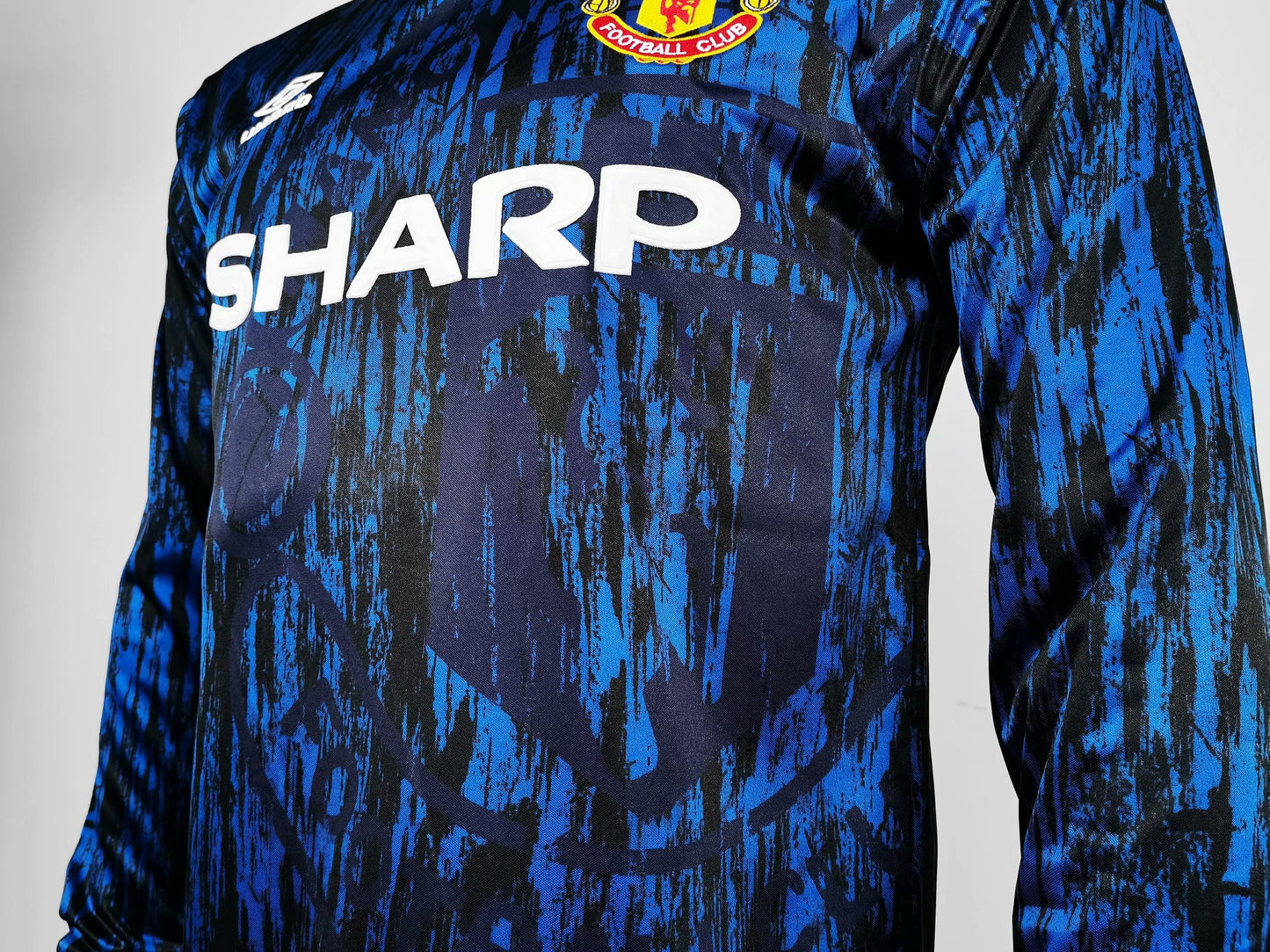 Retro Manchester united 1993 Away Long Sleeve Football Jersey