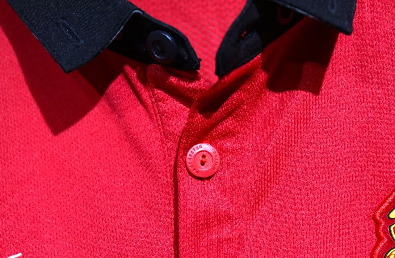 Retro Manchester united 2013/2014 Home Player Version Football Jersey