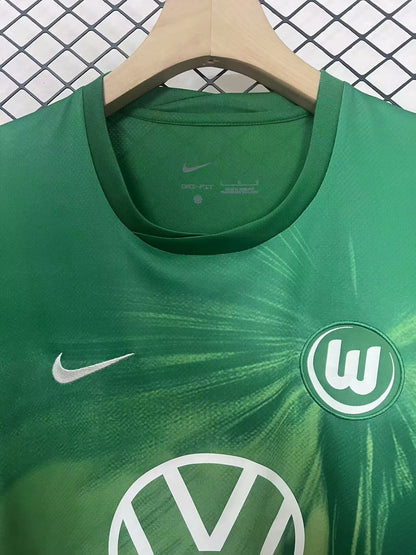 Wolfsburg 2025/2026 Home Fan Version Football Jersey