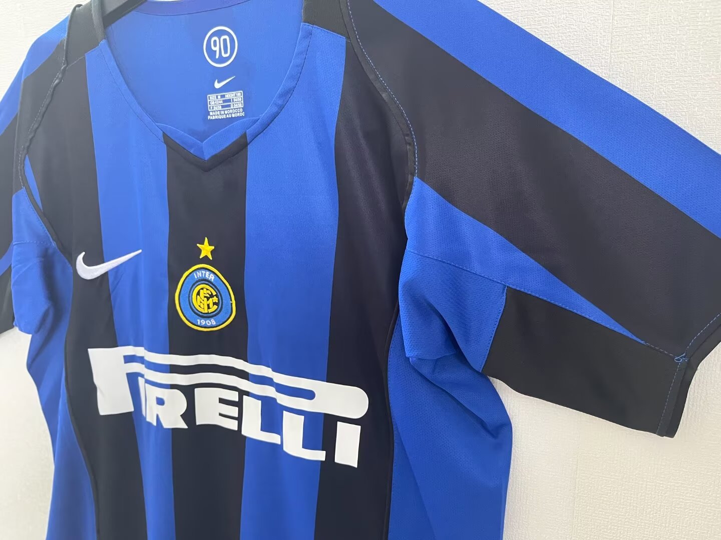Retro Inter milan 2004/2005 Home Fan Version Football Jersey