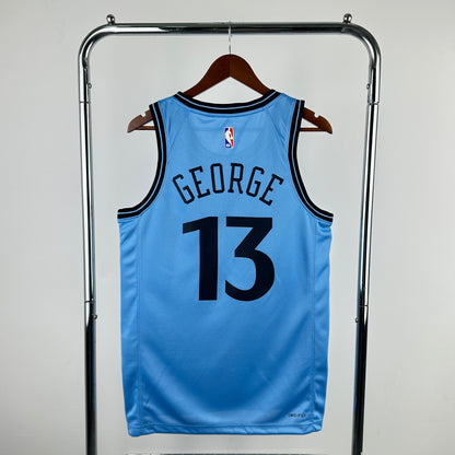 Los Angeles Clippers City Blue #13 GEORGE NBA Season Jerseys 2025