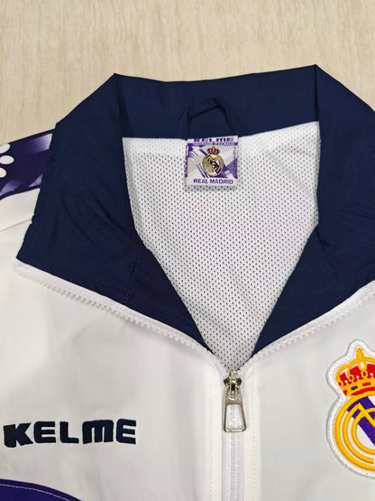 Retro Real Madrid Windbreaker Windbreaker Jersey 1994-1997