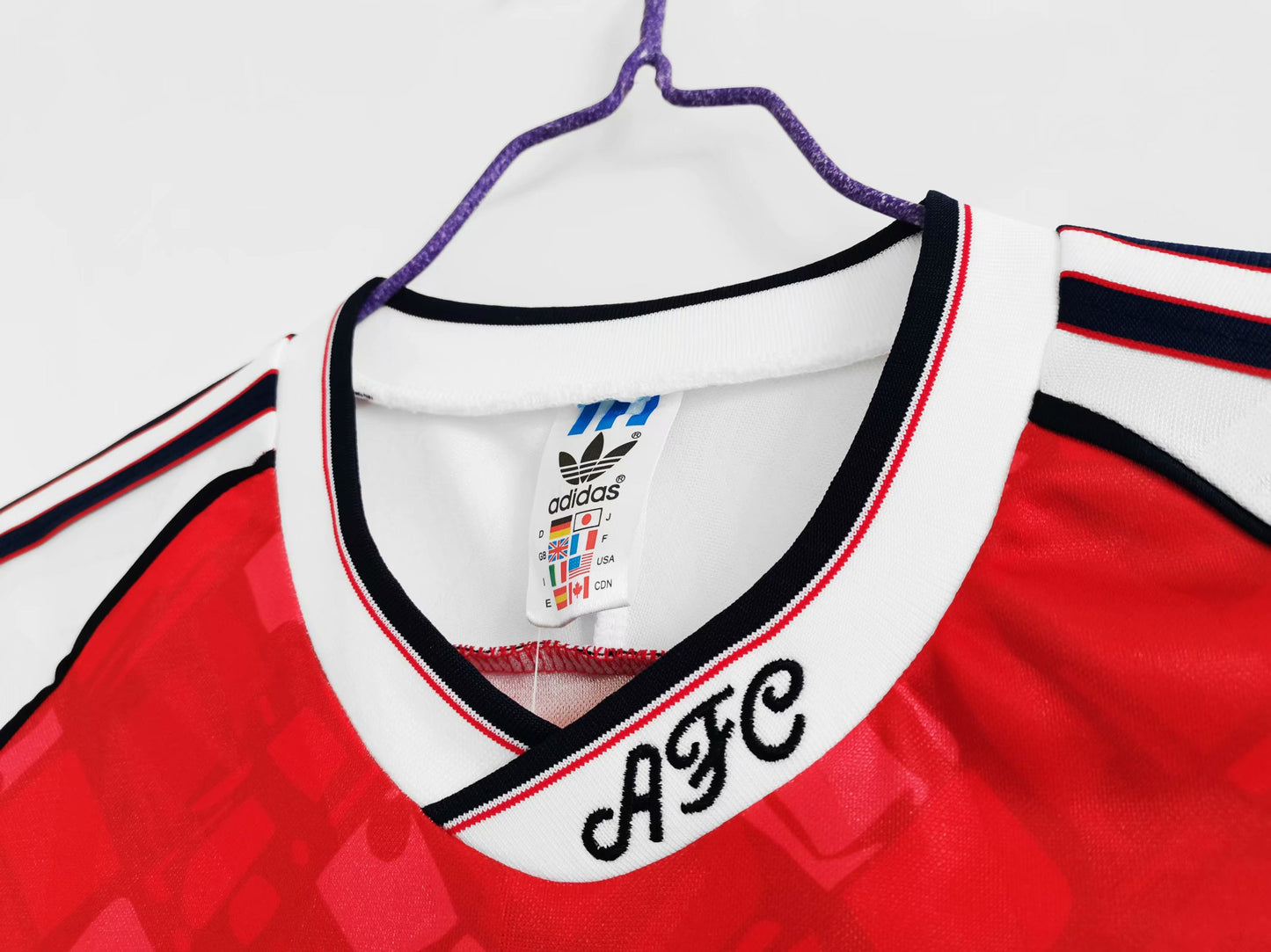 Retro Arsenal 1990/1992 Home Football Jersey