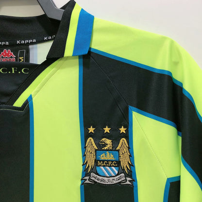 Retro Manchester city 1998/1999 Away Football Jersey