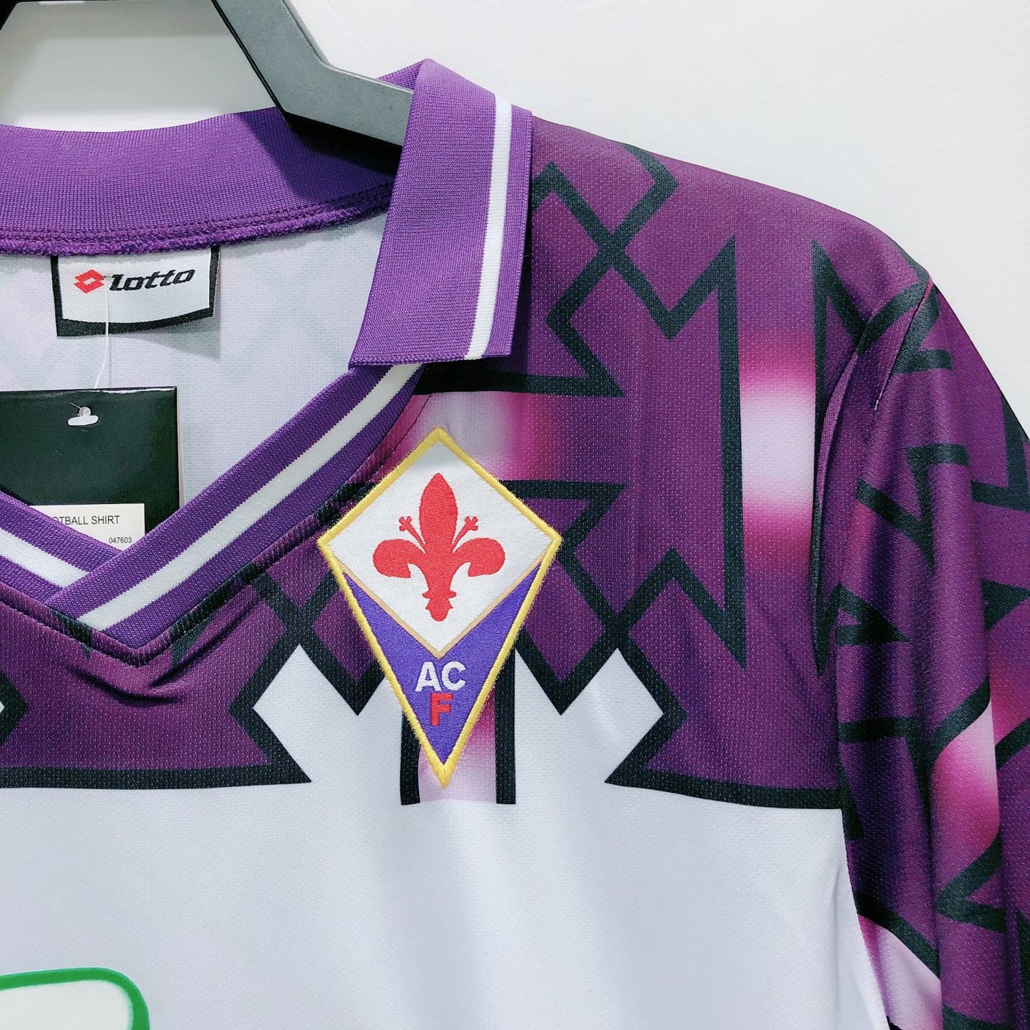 Retro Florence 1992/1993 Away Fan Version Football Jersey