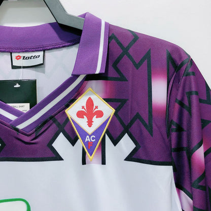 Retro Florence 1992/1993 Away Fan Version Football Jersey