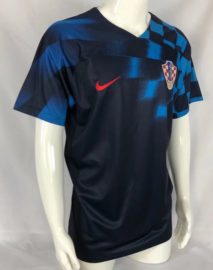 Croatia 2022/2023 Away Fan Version Football Jersey
