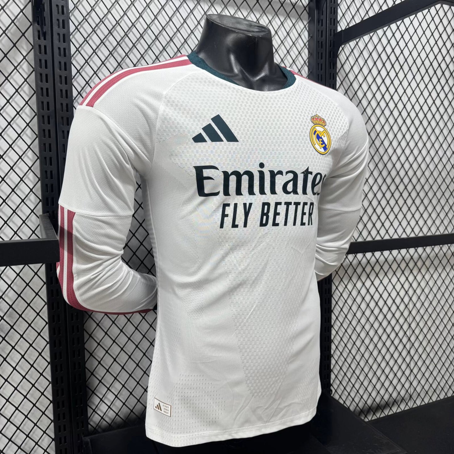 Real Madrid 2026/2027 Home Long Sleeve Player Version Football Jersey