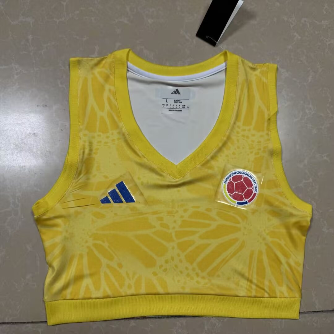 Colombia 2026/2027 Women Fan Version Football Jersey