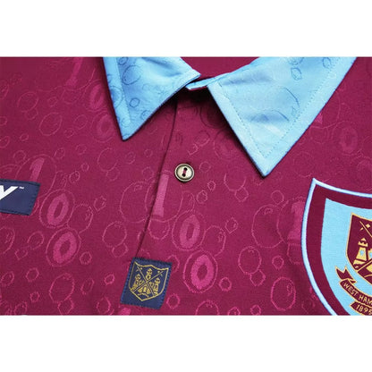 Retro West Ham United 1995/1997 Home Football Jersey
