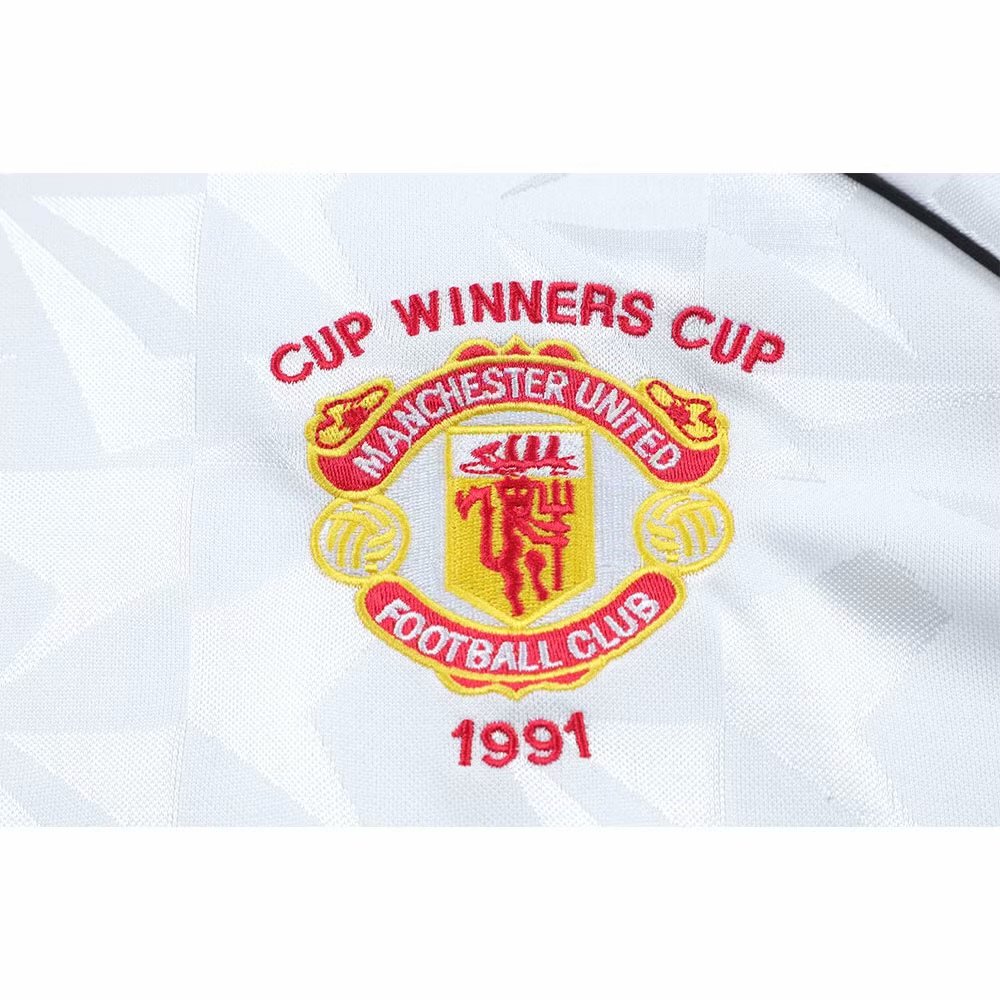 Retro Manchester united 1991 Long Sleeve Football Jersey