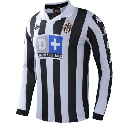 Retro Juventus 1999/2000 Home Long Sleeve Football Jersey