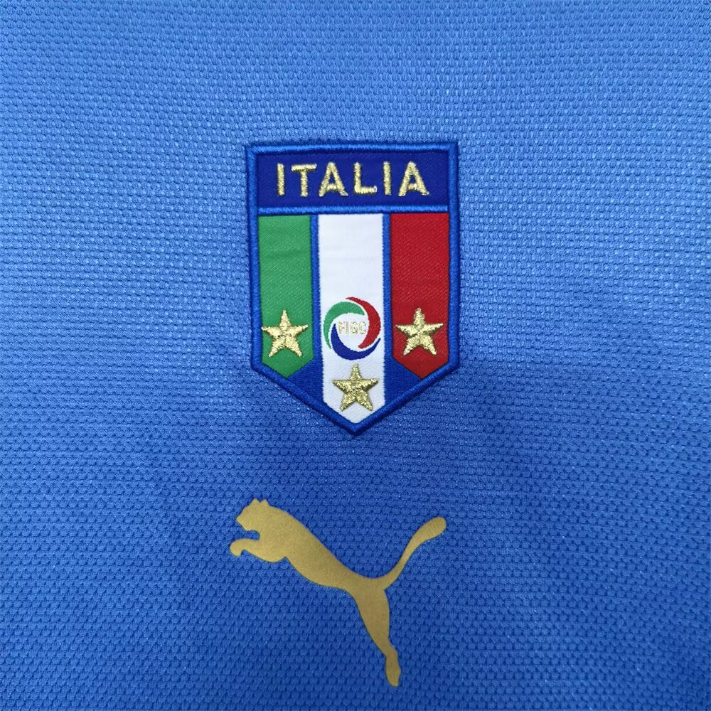Retro Italy 2006 Home Football Jersey