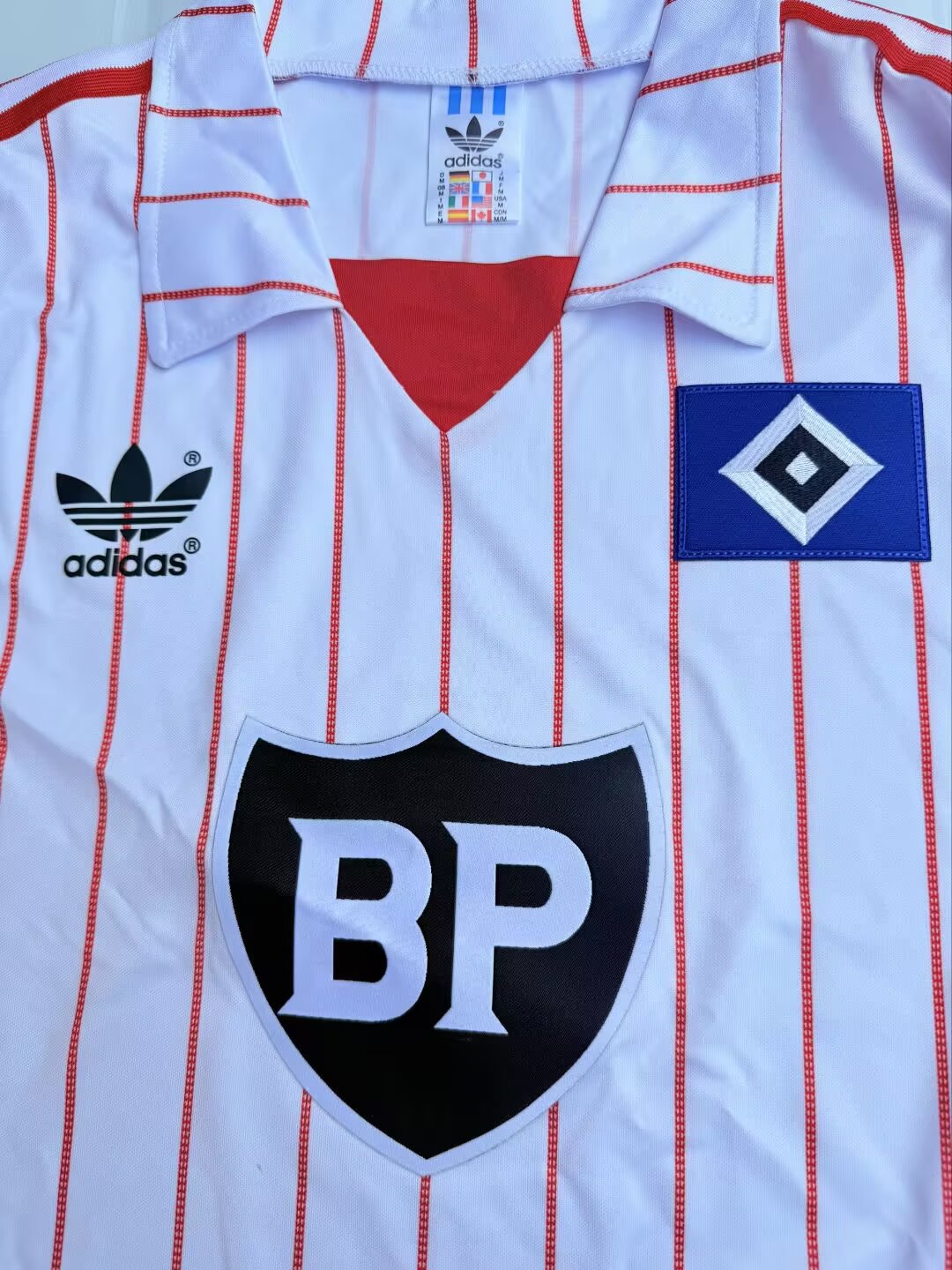 Retro Hamburger SV 1982/1983 Home Fan Version Football Jersey