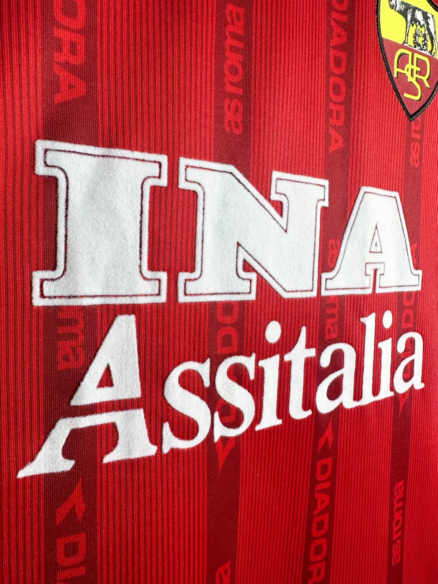 Retro Roman 1999/2000 Home Football Jersey