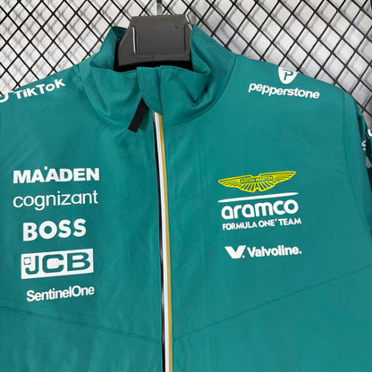 F1 Aston Martin Windbreaker Green Jersey 2026-2027