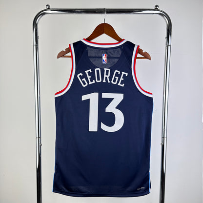 Los Angeles Clippers Blue #13 GEORGE NBA Season Jerseys 2025