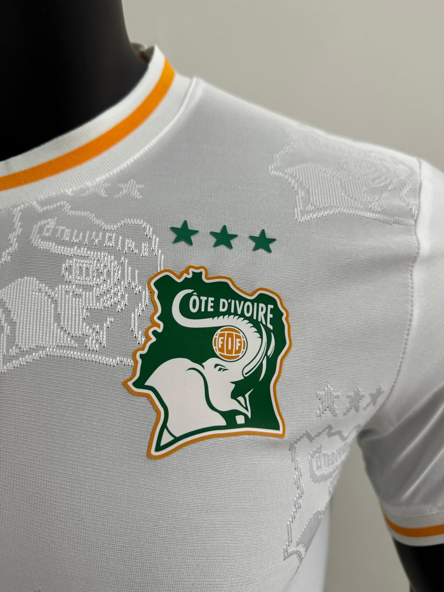Cote dIvoire 2025/2026 Away Player Version Football Jersey