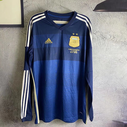Retro Argentina 2014 Away Football Jersey