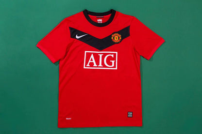Retro Manchester united 2009/2010 Home Football Jersey
