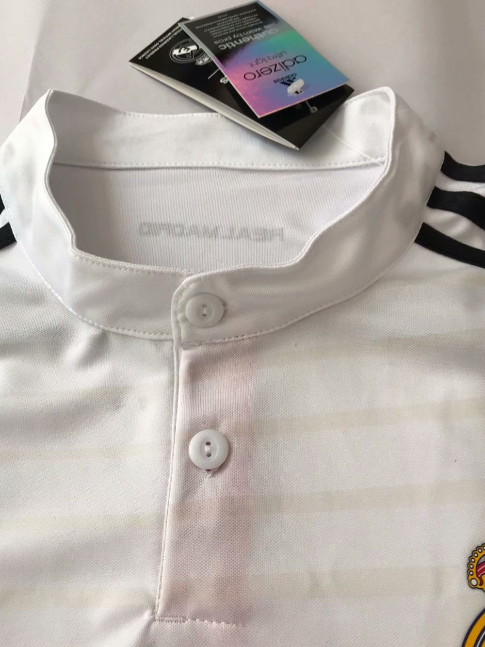 Retro Real Madrid 2014/2015 Home Long Sleeve Football Jersey