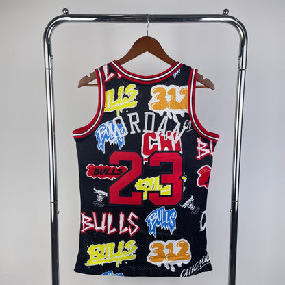 Retro Chicago Bulls 1997/1998 Football Jersey