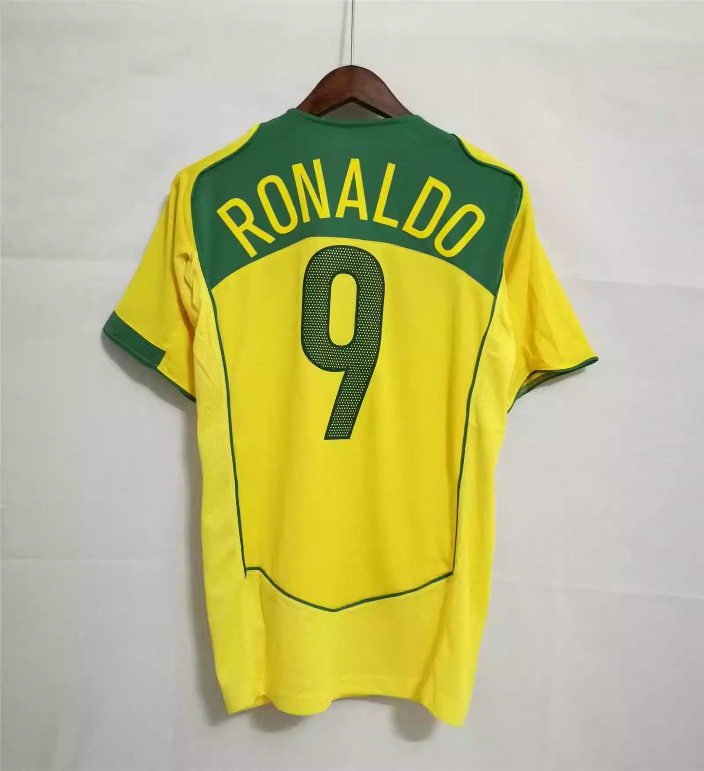 Retro Brazil 2004 Home Football Jersey