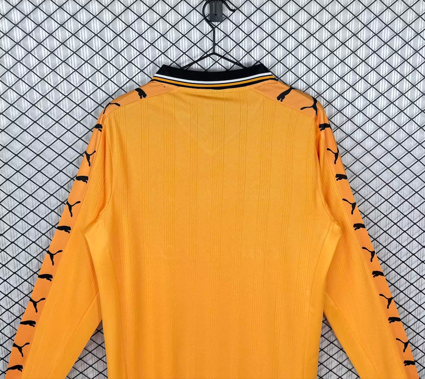 Retro Wolves Home Long Sleeve Jersey 1998-1999