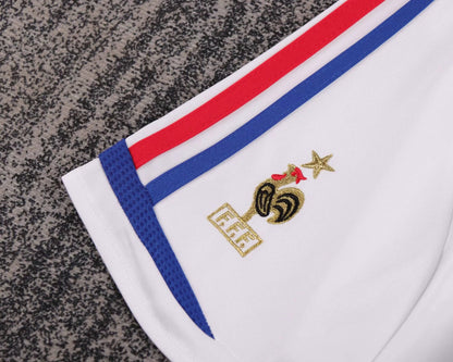 Retro France 2006 Kids Away Football Jersey