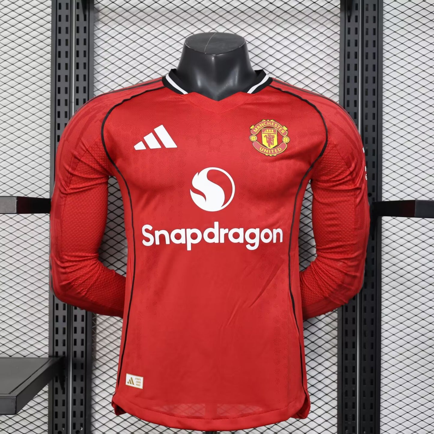 Manchester United 2025/2026 Home Player Version Football Jersey
