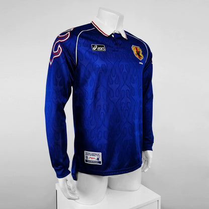 Retro National Team 1998 Home Long Sleeve Football Jersey